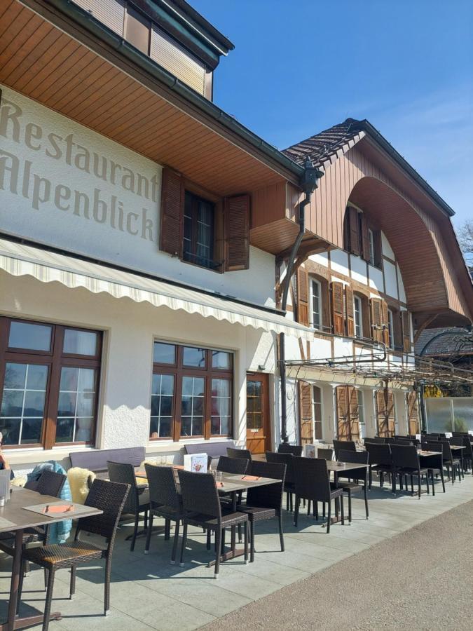 Alpenblick Ferenberg Bern Hotel Stettlen Bagian luar foto