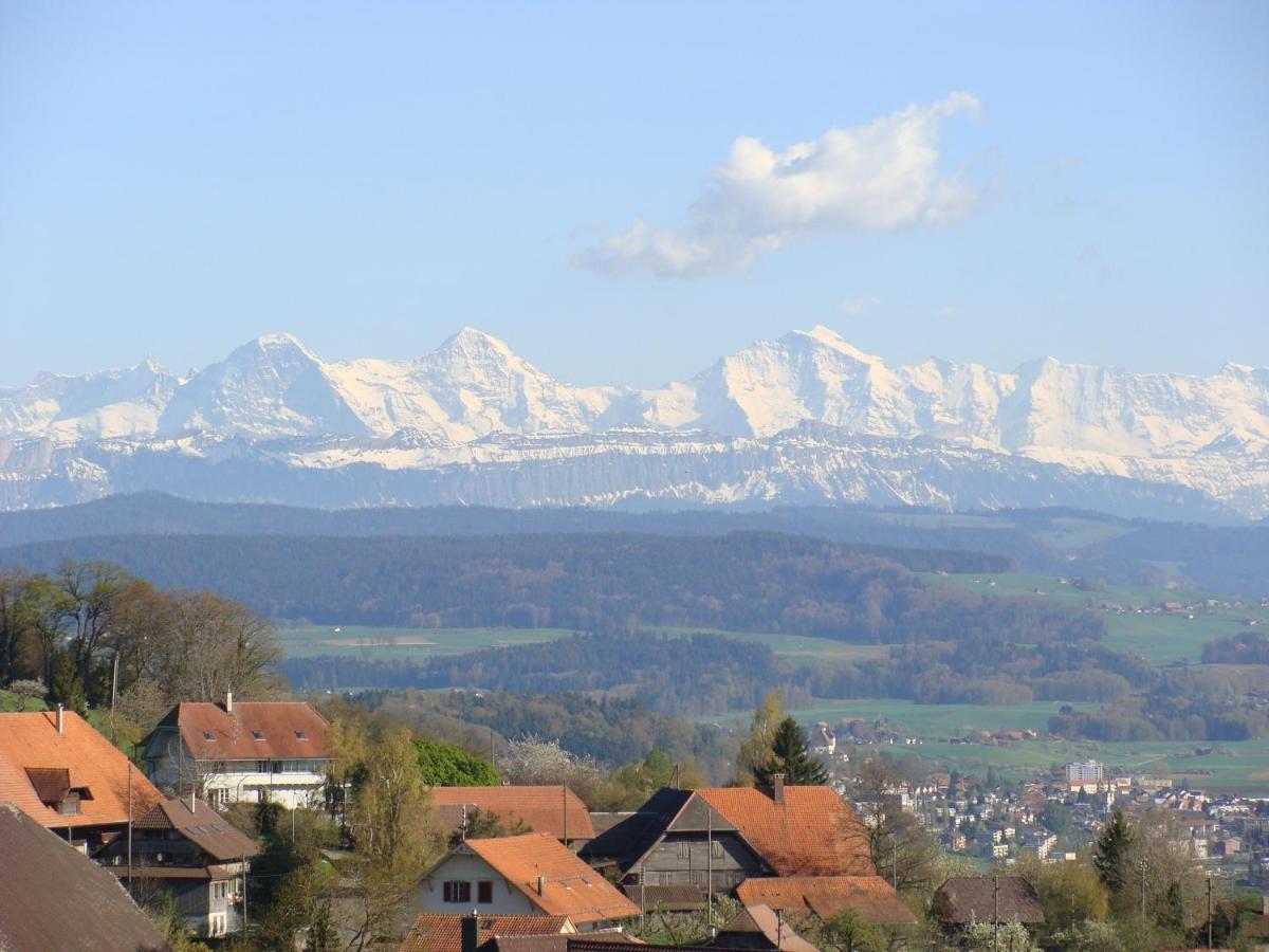 Alpenblick Ferenberg Bern Hotel Stettlen Bagian luar foto