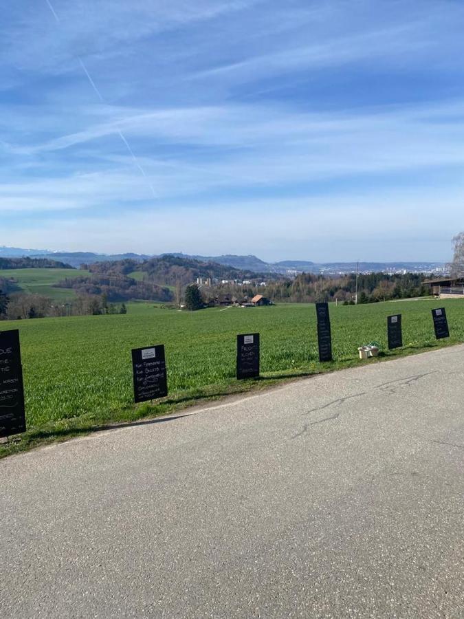 Alpenblick Ferenberg Bern Hotel Stettlen Bagian luar foto