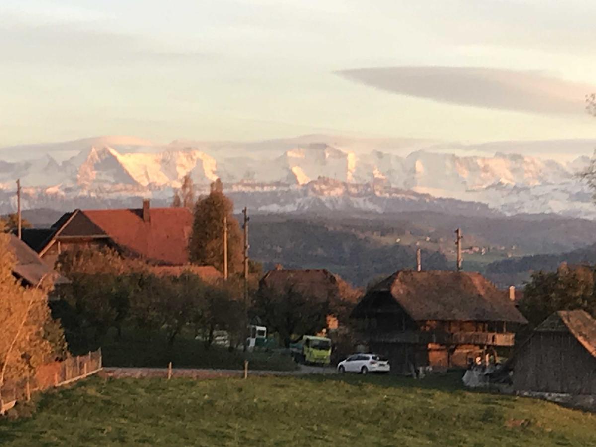 Alpenblick Ferenberg Bern Hotel Stettlen Bagian luar foto