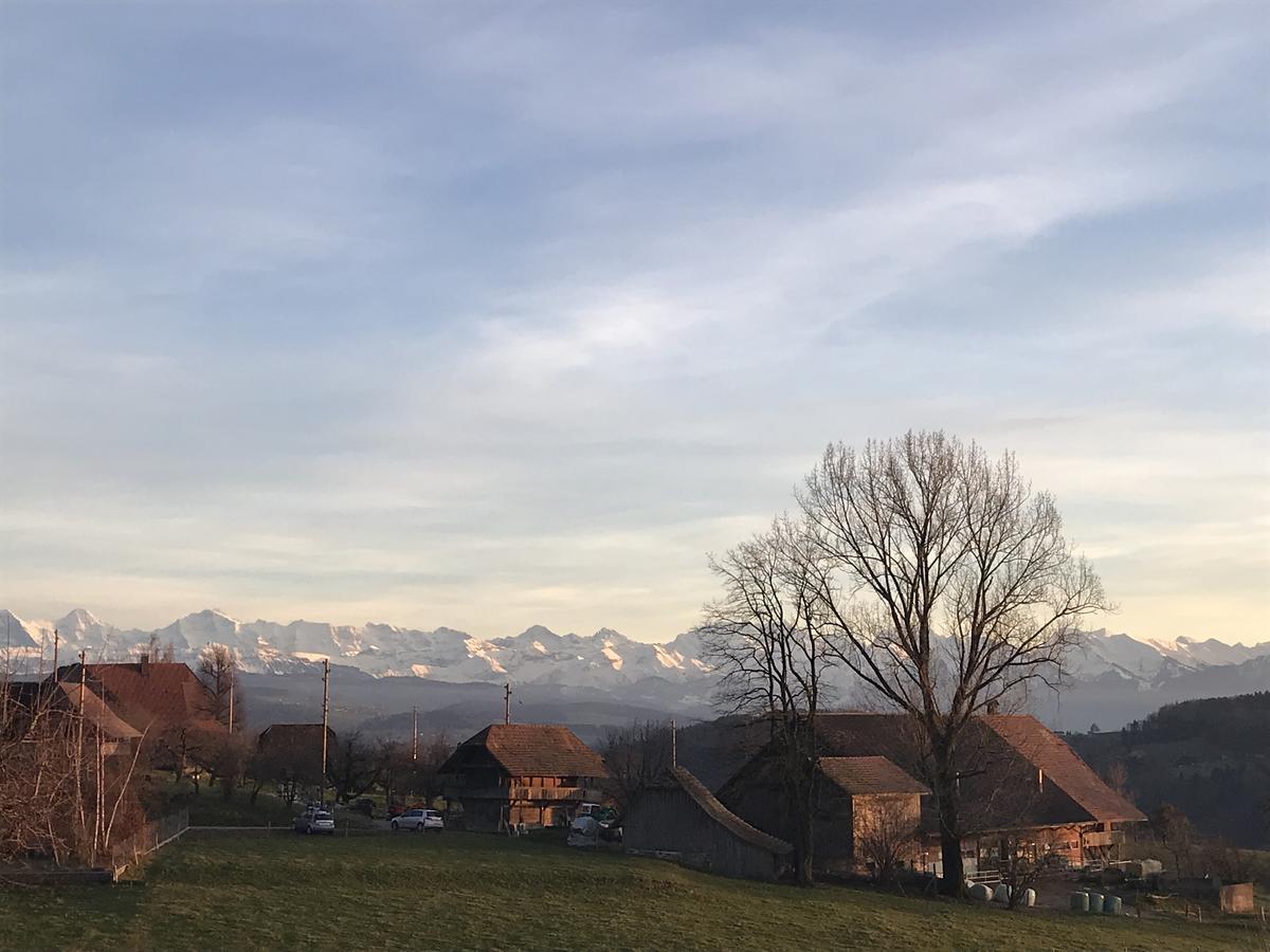 Alpenblick Ferenberg Bern Hotel Stettlen Bagian luar foto